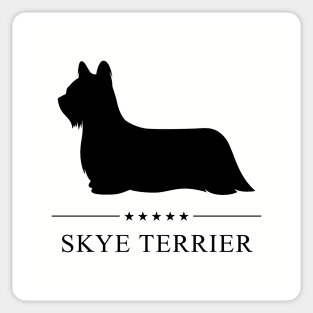 Skye Terrier Black Silhouette Sticker